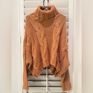 Sweatshirt turtleneck